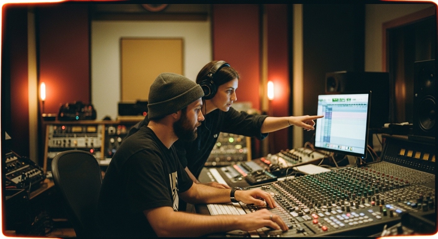 Producers and tracking engineers